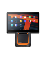 Sunmi T2s, 39.6 cm (15,6), CD, Android, black, orange