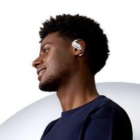 Shokz Open Fit Air Kaulų laidumo ausinės, Baltas