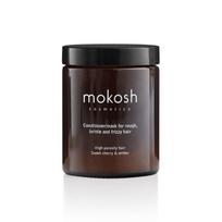 MOKOSH Sweet Cherry & Amber - kondicionierius/kaukė šiurkštiems, lūžinėjantiems ir garbanotiems plaukams