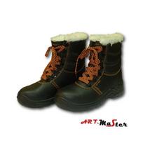 Šilti pusaukščiai darbo batai 42 dydis Juodi/Oranžiniai