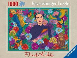 Ravensburger - Frida Kahlo’s Paradise: Parrot, Monkey and Blooms (12001475)