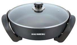Elektrinė keptuvė Hausberg HB-1303NG, Ø30 cm, gylis 7 cm, teflonas, 1800 W