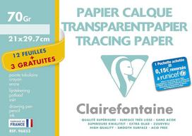 Clairefontaine trasiravimo popierius A4, 2 pakuotės