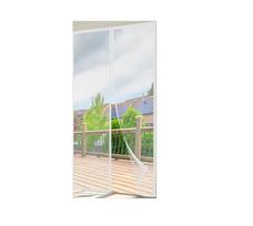 Wzlxcxxy magnetinis durų tinklelis nuo vabzdžių 85 × 205 cm, baltas