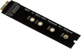 Adapteris M.2 Ssd į Mac 2010-2011 (6+12 pin)