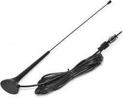 Automobilio Fm antena su magnetiniu pagrindu ir 3m kabeliu