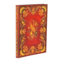 Paperblanks Fiammetta Vidutinio Dydžio Dvipusė Užrašų Knygelė LT/EN, 12x17.5cm, 2024 m.