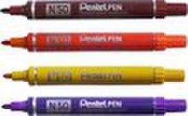 Pentel N50 permanentinis markeris, rudas, 1.5mm linija