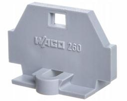 Wago galinis skydelis 260-361, pilkas, 50 vnt.