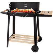 Nešiojama anglinė kepsninė BBQ su ratukais