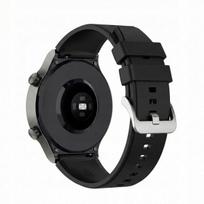 BestAccessories, silikoninė išmaniojo laikrodžio apyrankė, plotis 22 mm, juoda spalva