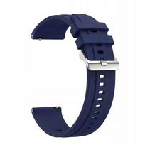 „BestAccessories" silikoninis laikrodžio dirželis 18 mm H. Watch GT6 / GT5 / GT4 41mm, tamsiai mėlynas