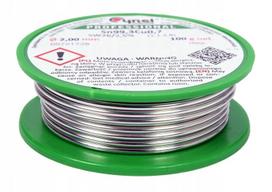 Vorel bešvinė litavimo viela 2mm, 100g