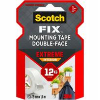 Dvipusė vidaus montavimo juosta 19 mm x 1,8 m, 19 mm x 1,8 m