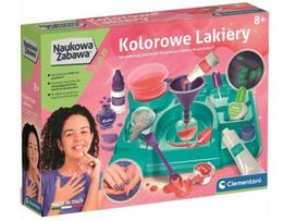 Clementoni Laboratorija: Spalvoti nagų lakai vaikams