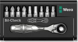 Wera Zyklop Mini 10 dalių rinkinys su grąžtu ir antgaliais
