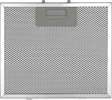 Gartraukio filtras Aliuminio filtras gartraukiui 25.9x30.4x0.9cm AF-650RIX HEINNER