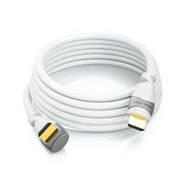 Deleycon Hdmi kampinis kabelis 1m, 4k Hdr
