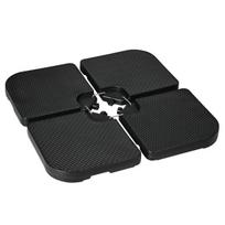 Skėčio svoriai, HDPE, 80 kg smėlio, 4 vnt