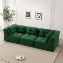 Modulinis kampinis sofa, 32D putos, 74 cm gylis, 1 vnt