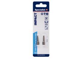 Atsuktuvo antgalis SPECIALIST+ TORX, 25 mm, 2 vnt., įv. dydžiai