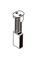 Šepetėlis Haushalt 30-34-013-H, 6.35 mm x 12.7 mm x 23.5 mm, 2 vnt.