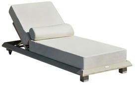 Lauko gultas Kalune Design Pera 561CLR2302, smėlio sp., 212 cm x 70 cm x 36 cm