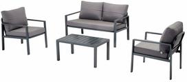 Lauko baldų komplektas Kalune Design Siena, pilka sp., 4 vietų