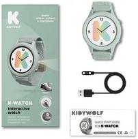 Interaktyvus žaislas, rankinis laikrodis KidyWolf K-Watch, žalia sp.