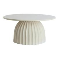 Iš metalo apvalios formos šoninis stalas ø 70 cm Veglia – Light & Living