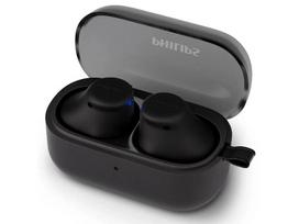 Belaidės ausinės Philips TAT2149 su dinamišku garsu, 14 valandų grojimo laikas, juodos