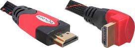 Delock kabelis HDMI A kištukas > HDMI A kištukas kampinis 4K 2 m