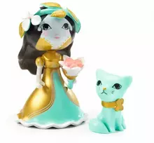 Djeco Arty Toys figūrėlės - Princeses - Eva ir katė