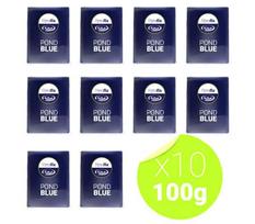 Mėlyni dekoratyviniai tvenkinio dažai Dyofix Pond Blue 100g tirpiuose maišeliuose prieš dumblius ir vandens piktžoles, 1kg iki 10 000m3