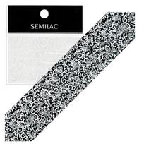 Nagų dekoracijos folija Semilac, 13 White Lace