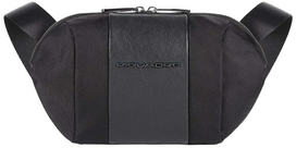 Piquadro, Bum, Textile Crossbody Bag, Juodas, CA5479BR2, 28 x 16 x 6cm, For Men