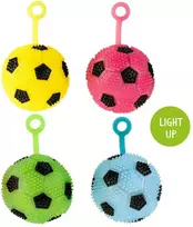 Trendhaus Xtreme - Pirštų kamuoliukas su šviesa - Futbolo kamuolys (6.3 cm) (1 vnt., 4 dizainai)