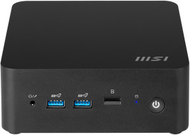 Stacionarus kompiuteris MSI Cubi NUC AI 1UMG-071DE Mini-PC Intel Core 5 125H, Intel Arc Grafik, 16GB DDR5 RAM, 512GB M.2 SSD, WIFI6E, BT 5.3, Windows 11 Pro