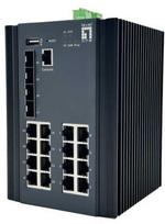 Šakotuvas Level One Carruzzo LevelOne IGU-2071 tinklo komutatorius Valdomas L2+ Gigabit Ethernet (10/100/1000) Juoda