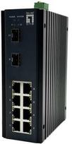 Šakotuvas Level One Carruzzo LevelOne IGU-1071 tinklo komutatorius Valdomas L2+ Gigabit Ethernet (10/100/1000) Juoda