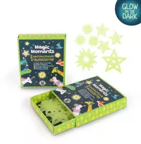 Trendhaus Magic Moments - Šviečiantys lipdukai - Žvaigždės (8 vnt.)