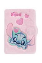 Užrašų knygelė STITCH FLUFFY 3, A5, 80 lapų, rožinės spalvos