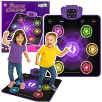 Lean Toys Vaikiškas šokių kilimėlis su Bluetooth, 5 režimai, 79x90 cm