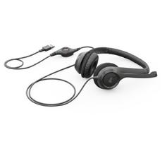 LOGITECH Headset H390 USB, black