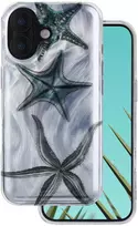 Telforceone Itin madingas vasarinis dėklas, skirtas „iPhone 17 6,3“ su jūros žvaigždės formos dėklu