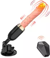 Vibruojantis dildo su nuotoliniu valdymu
