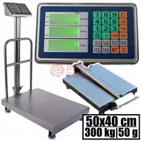 Platforminės svarstyklės HS 3002BMFM (300 kg 50x40)