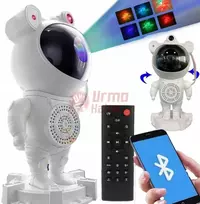 LED žvaigždyno projektorius astronautas Galaxy PRO BT