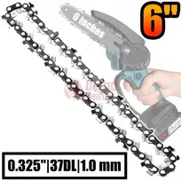Grandininis pjūklas Genėjimo pjūklo grandinė 6" .0325" 37DL 1.0 mm