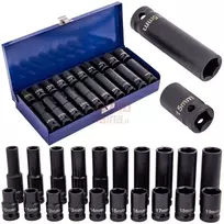 Smūginių galvučių rinkinys FALON-TECH 10-19 mm 20 dalių